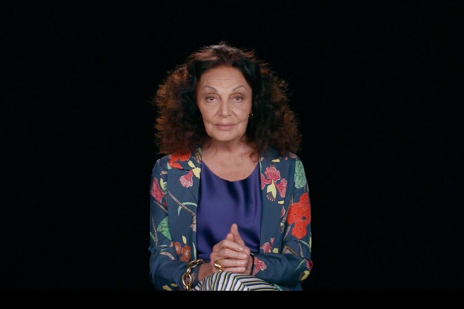 Iconic designer Diane von Furstenberg’s love for words and language inspired her to sponsor the WORDS MATTER gallery.
